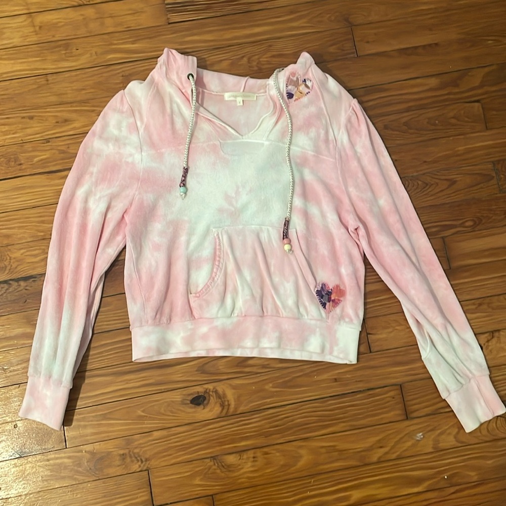 Love Shack Fancy Terrycloth Hoodie